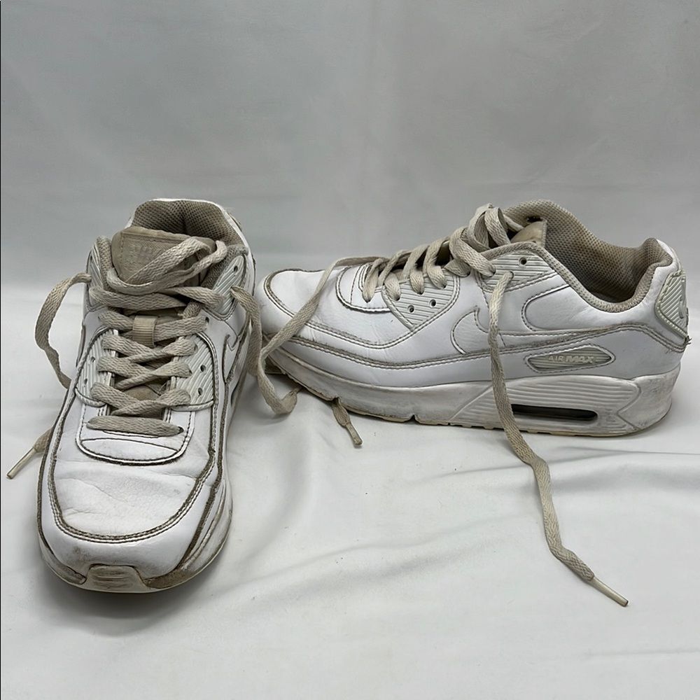 Nike Air Max 90 LTR Low White 5.5 Y